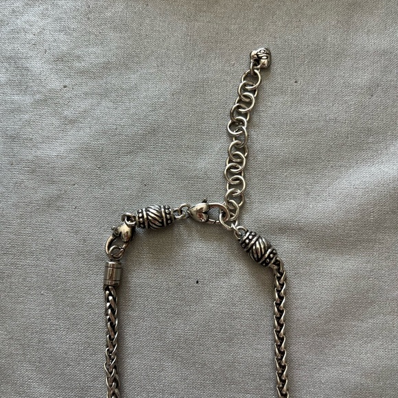 Brighton Silver Volleyball Pendant Necklace - Picture 4 of 4